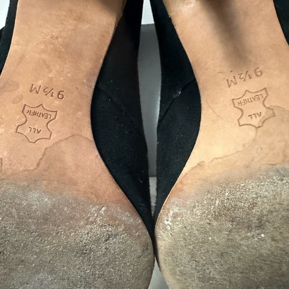 Tory Burch black suede booties size 7.5 - Picture 13 of 14